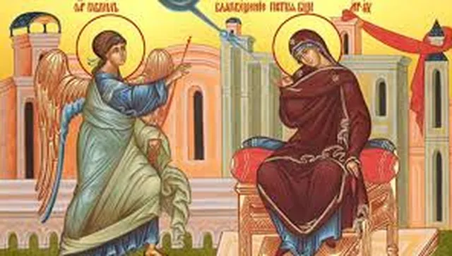 За тайната на боговъплъщението в деня на Сетото Благовещение