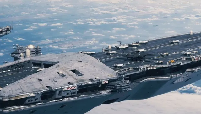 Като от "Междузвездни войни" - какво се знае за гигантския летящ самолетоносач на Китай