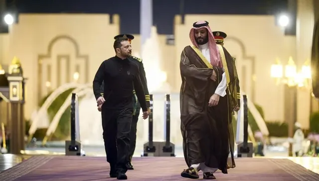 Посещение на Зеленски в Саудитска Арабия за среща с престолонаследника Салман