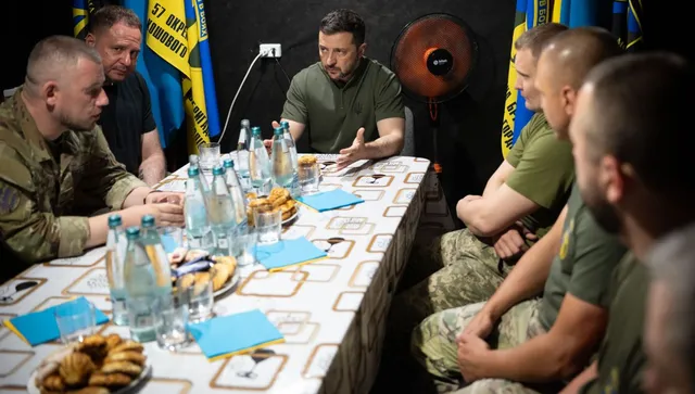 Зеленски, от фронта в Донбас: Путин, Иран, Северна Корея, Лукашенко - това зло трябва да бъде спряно