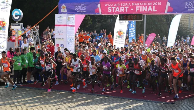 Маратон блокира центъра на София на Цветница