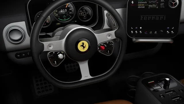 Ferrari показа фрагменти от първия електромобил в историята си