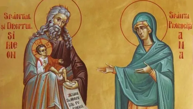 След Сретение Господне почитаме свети Симеон Богоприимец и пророчица Анна