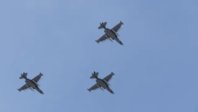 Румъния вдигна два изтребителя F-16 заради въздушен обект до границата с Украйна