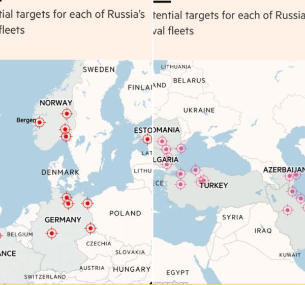 Financial Times: Russia has targeted 32 targets, including Bulgaria, for a nuclear missile strike